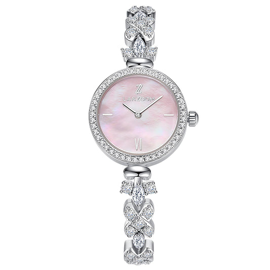 LANZOOM Retro Women's Quartz Watch - Stainless Steel case,Gold Filled, Ideal Gift for Holidays and Special Occasions.