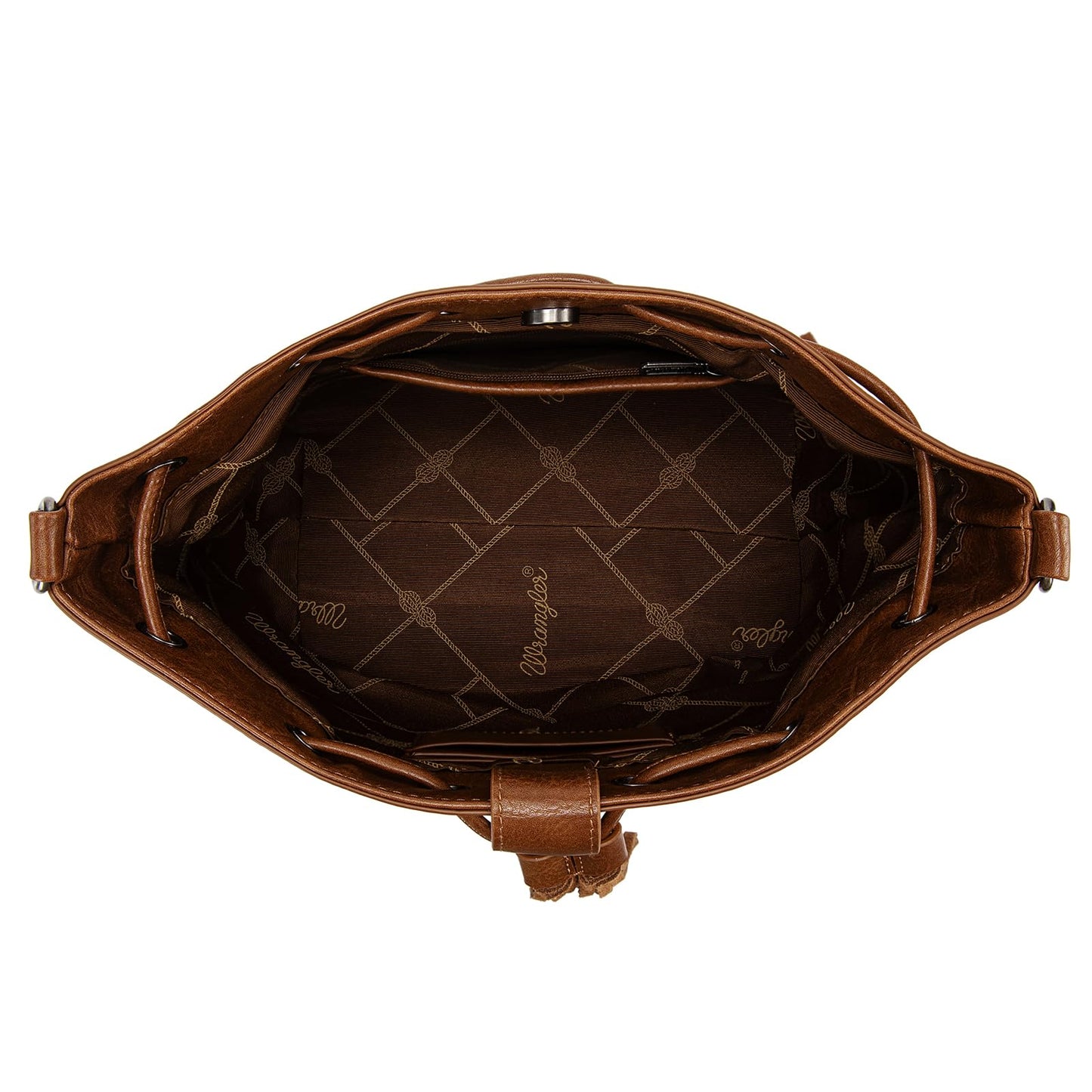 Wrangler Hobo Bags for Women Designer Aztec Bucket Purses Western Tapestry Shoulder Handbags