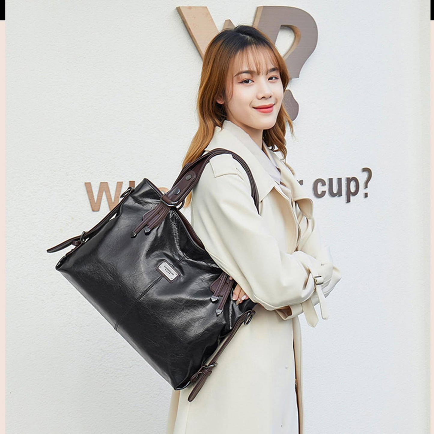 Handbags and Purses for women Vegan Leather Tote Bag for Women Satchel Shoulder Bags Travel Purse with Compartments
