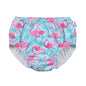 Green Sprouts Unisex Baby Pull-up Reusable Absorbent Swim Diaper, White, 18 Month