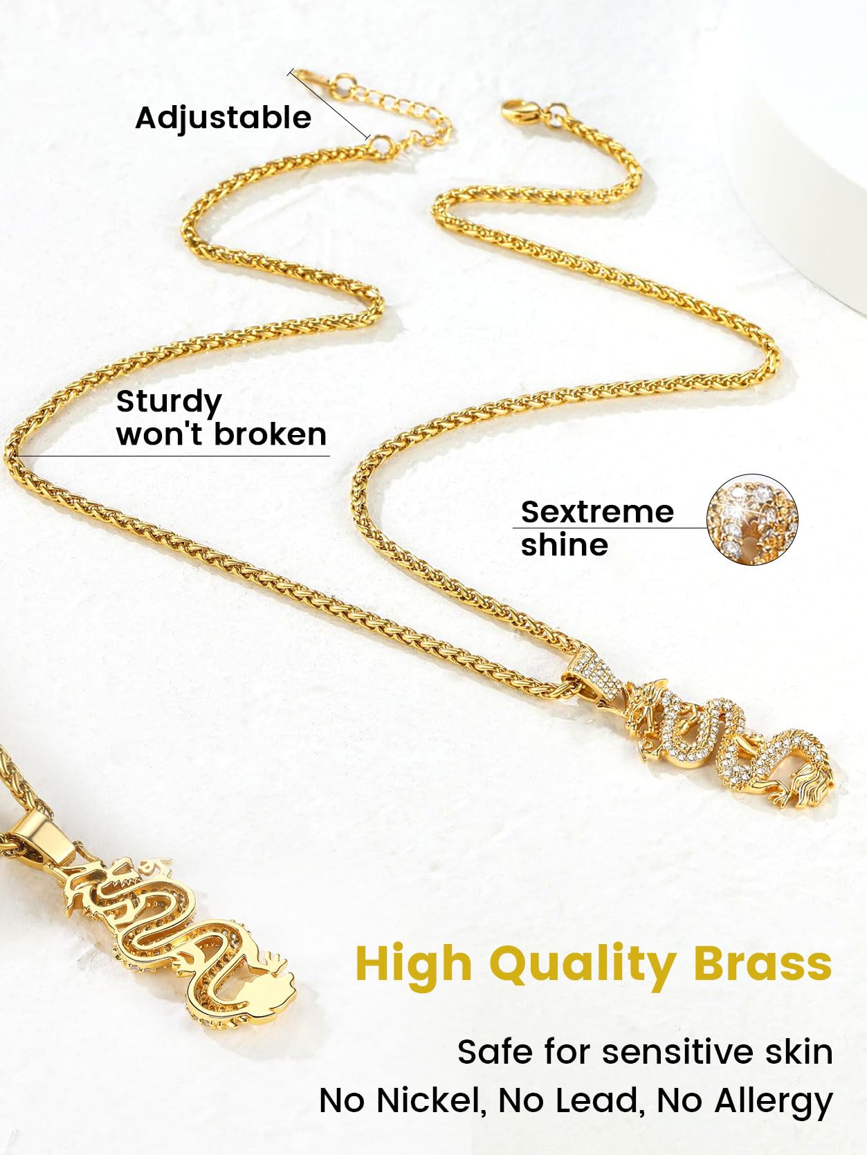 Premium Gold-Plated Stainless Steel Jewelry – Tarnish-Resistant & Waterproof From Uncle LOL