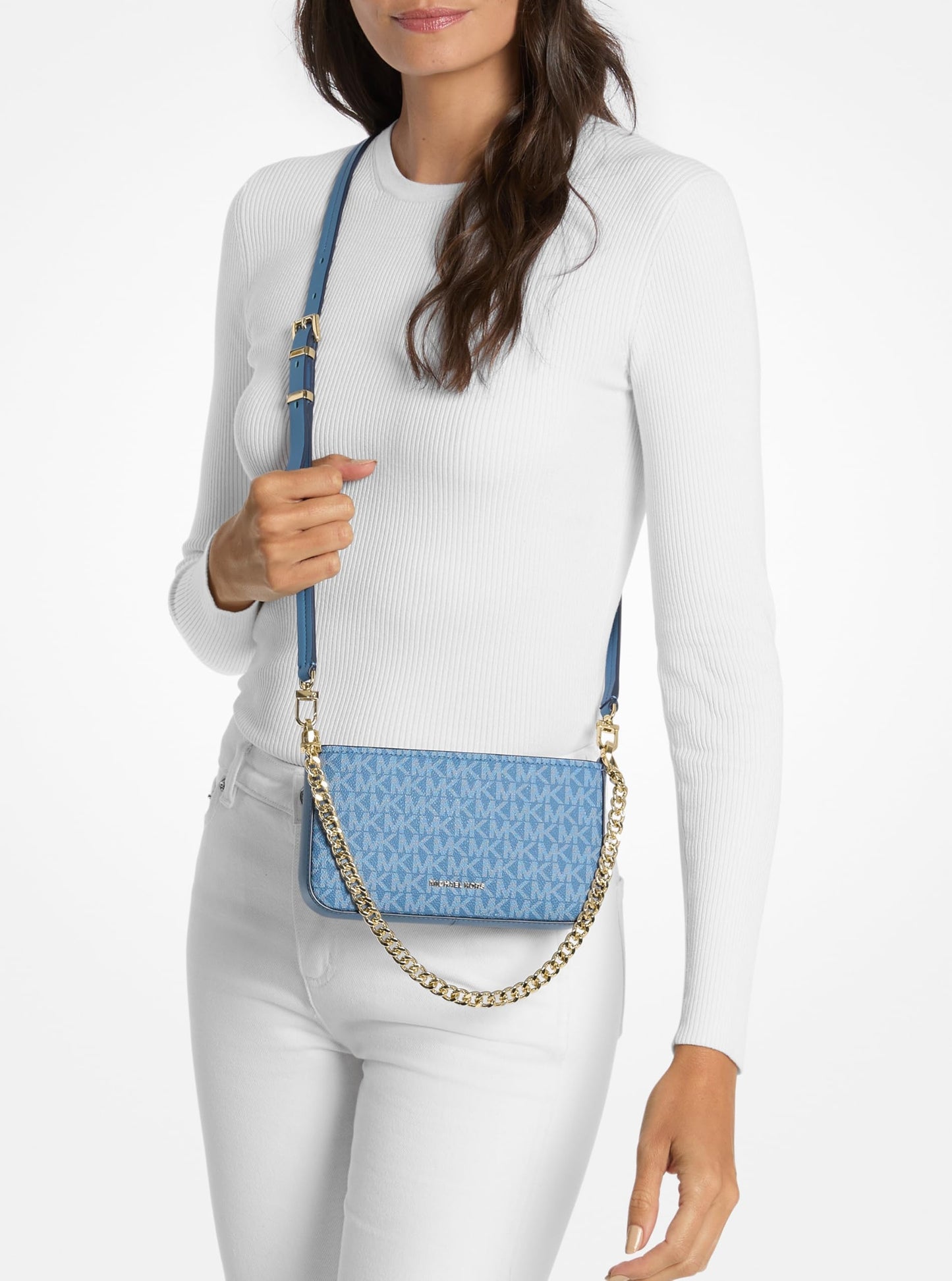 Michael Kors Women's Bryant Small Convertible Crossbody Bag