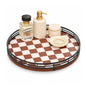 AMH Lazy Susan Wooden Organizer for Table Top