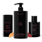 Each & Every After Glow Trio - Body Wash 16.5 Fl Oz, Natural Hair & Body Mist, Aluminum Free Deodorant 2.5 oz, Hydrating Cleanse, Odor Protection & Fresh Scent, Raspberry & Mandarin