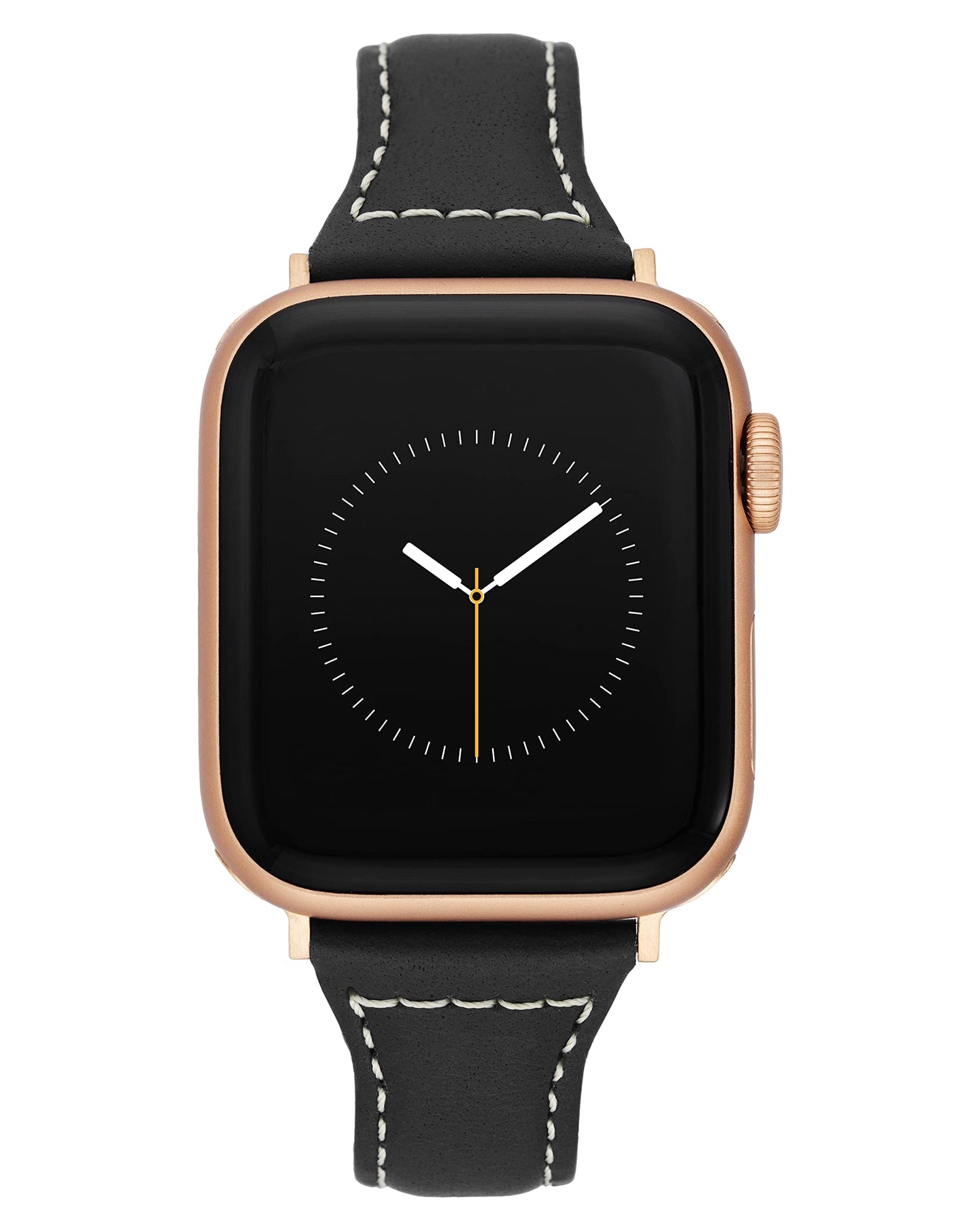 Anne Klein Leather Fashion Band for Apple Watch Secure, Adjustable, Apple Watch Band Replacement, Fits Most Wrists