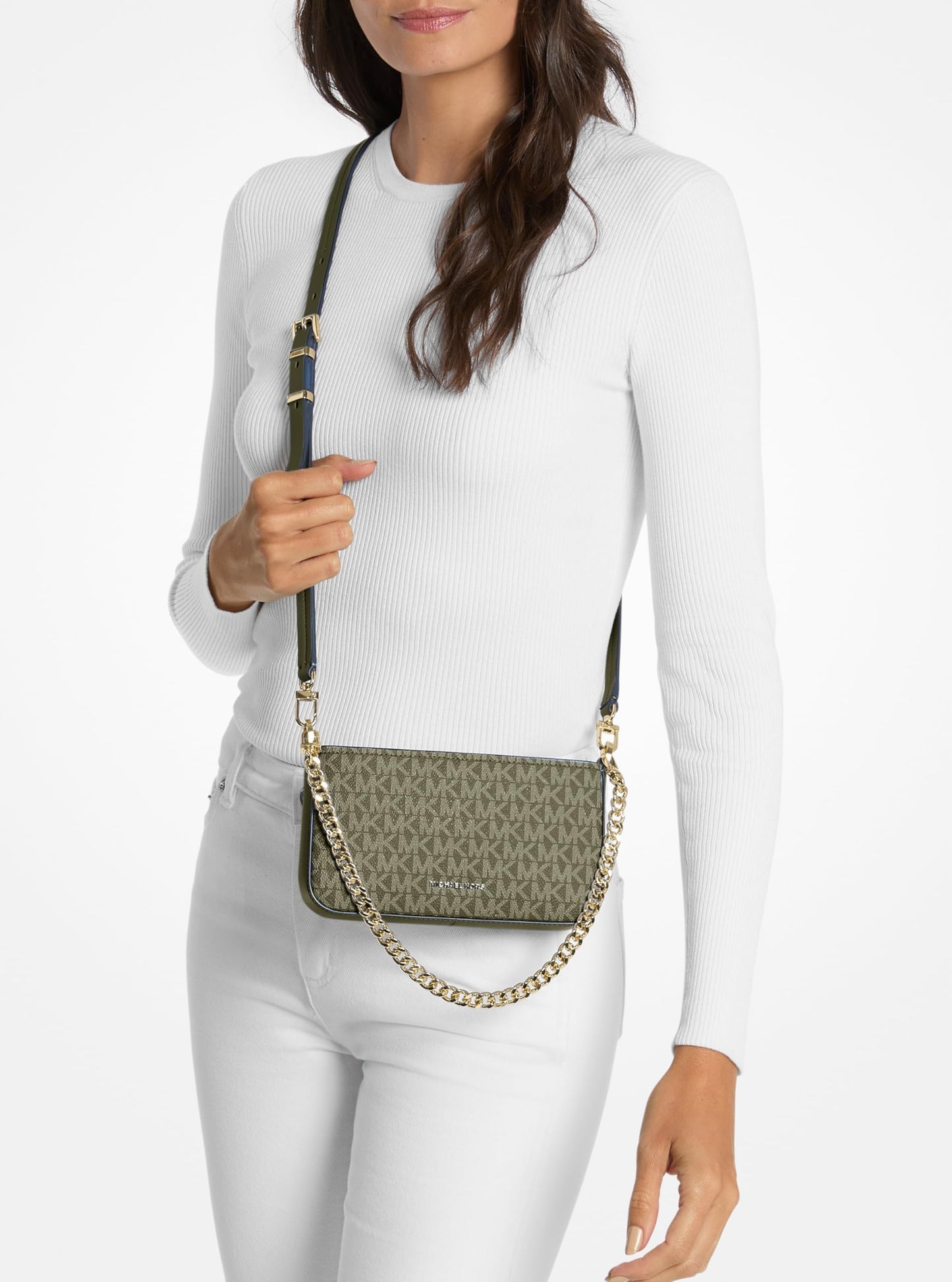 Michael Kors Women's Bryant Small Convertible Crossbody Bag