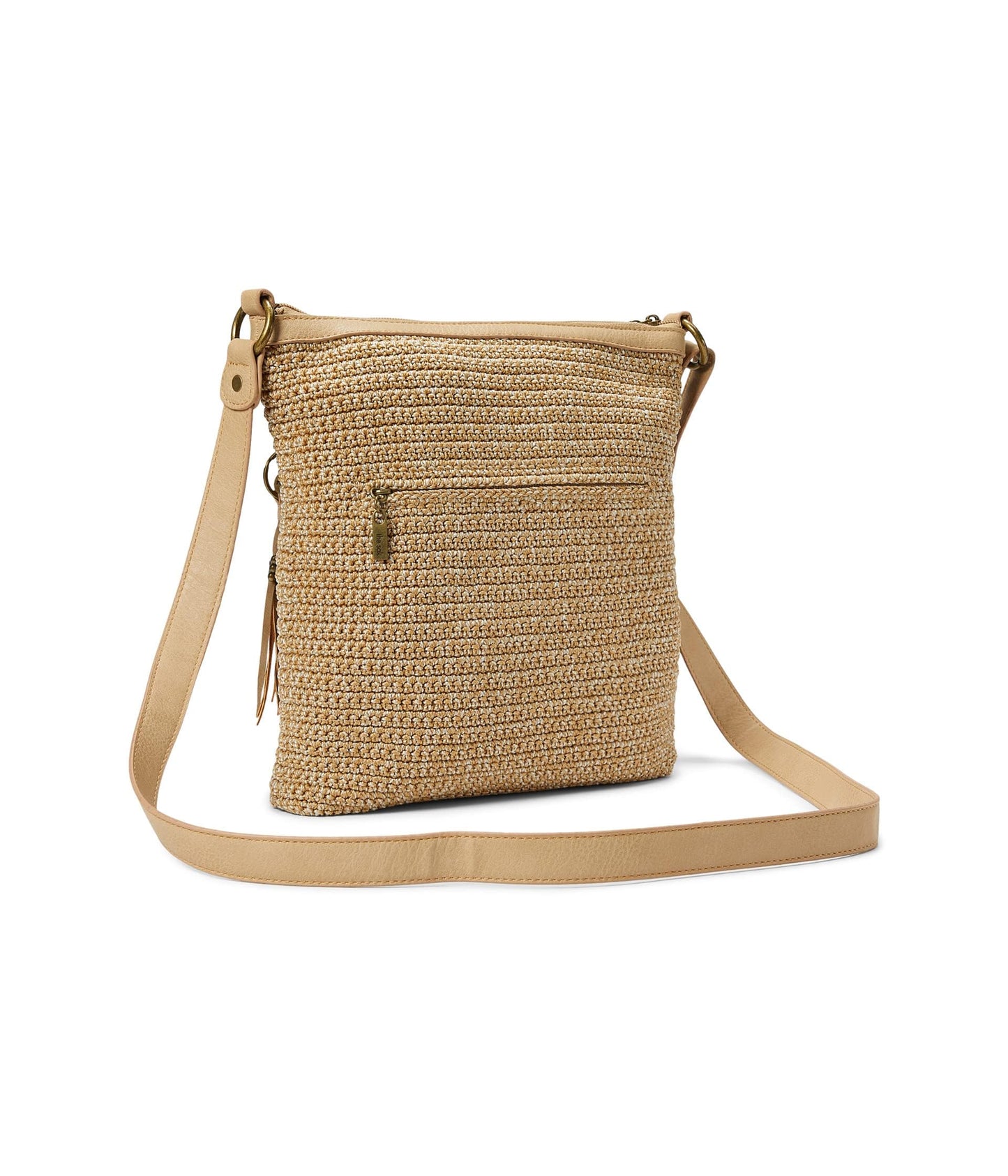 The Sak Lucia Crossbody Bag in Crochet, Convertible Purse with Adjustable Shoulder Strap