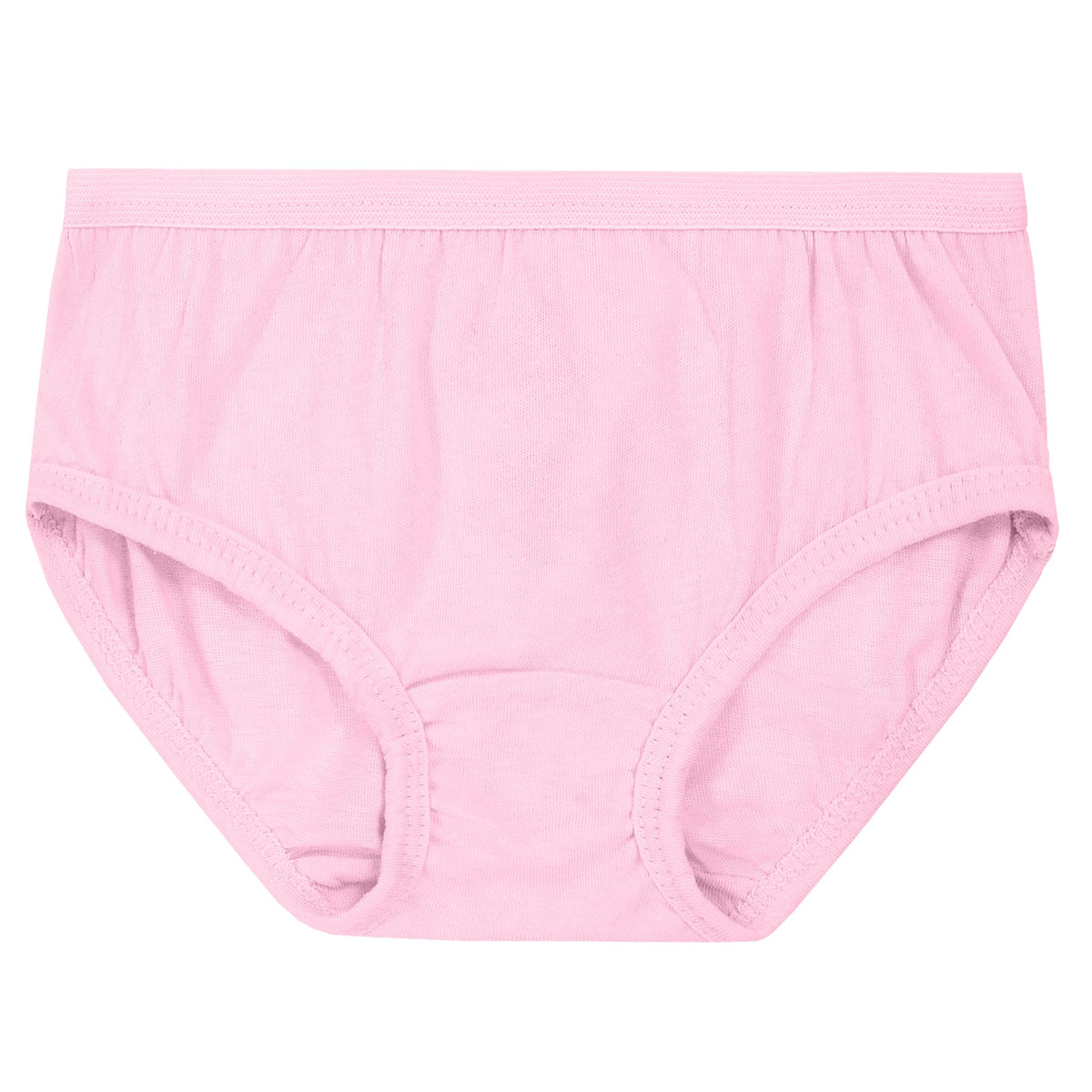 Fruit of the Loom Girls' Tag Free Cotton Brief Underwear Multipacks, Low Rise Brief-10 Pack-Purple/Blue/White, 4