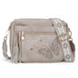 KITEVIUN Crossbody Bags for Women Trendy Leather Crossbody Purse Shoulder Handbags Butterfly Design