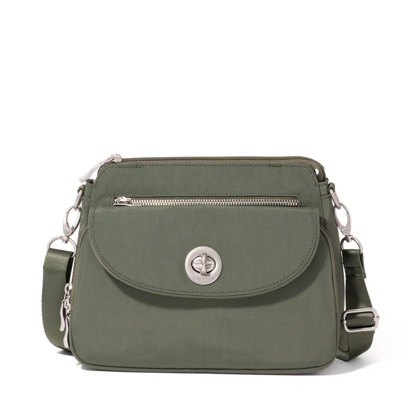 Baggallini Calais Crossbody Bags for Women 10x7 Lightweight Water-Resistant Travel Purse, RFID & Interior Organization