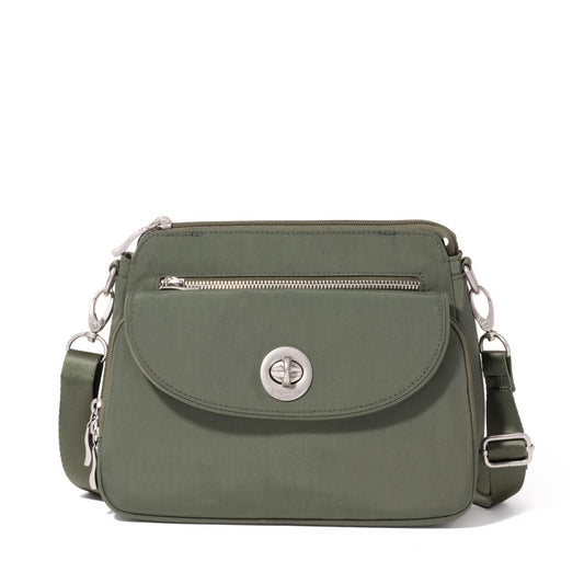 Baggallini Calais Crossbody Bags for Women 10x7 Lightweight Water-Resistant Travel Purse, RFID & Interior Organization