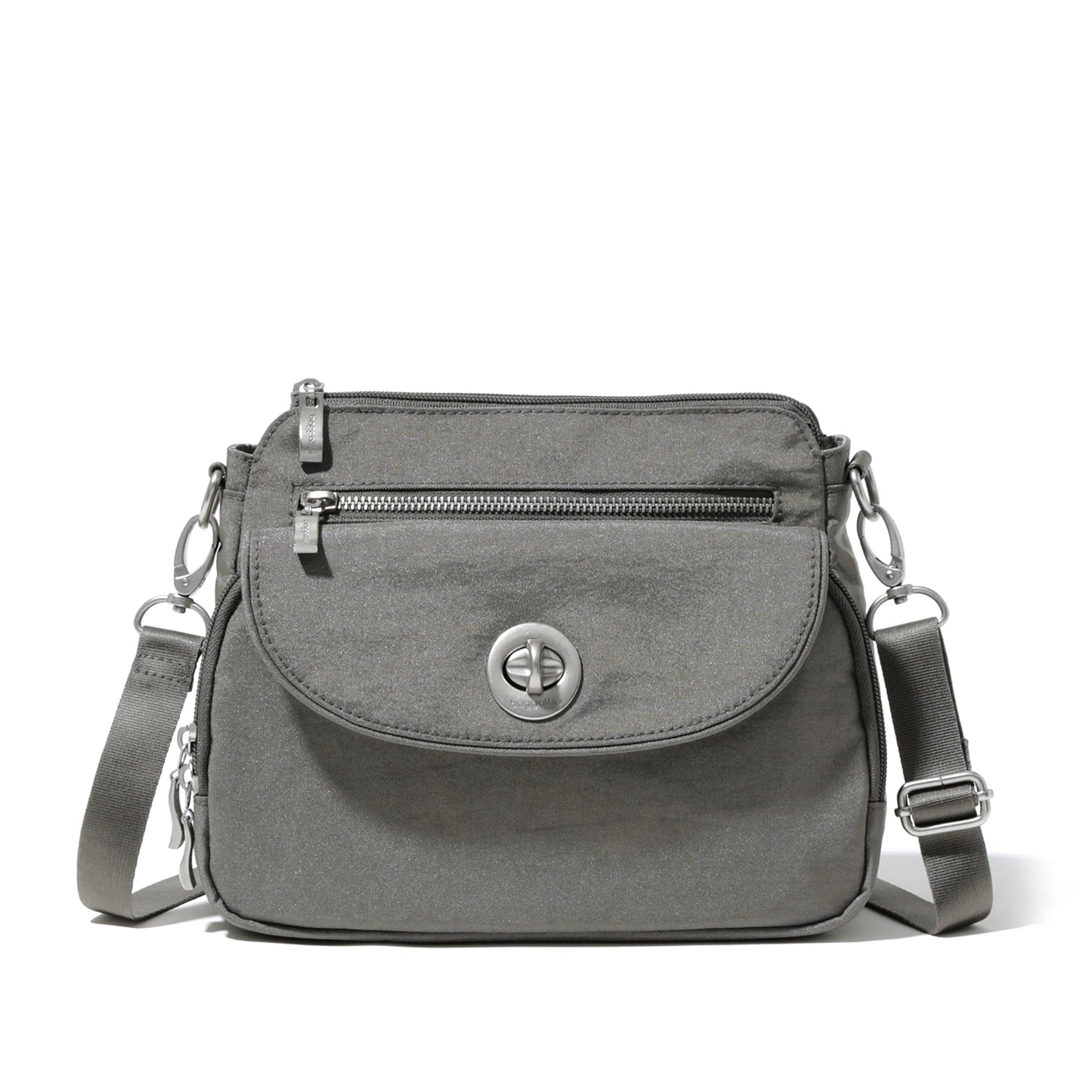 Baggallini Calais Crossbody Bags for Women 10x7 Lightweight Water-Resistant Travel Purse, RFID & Interior Organization