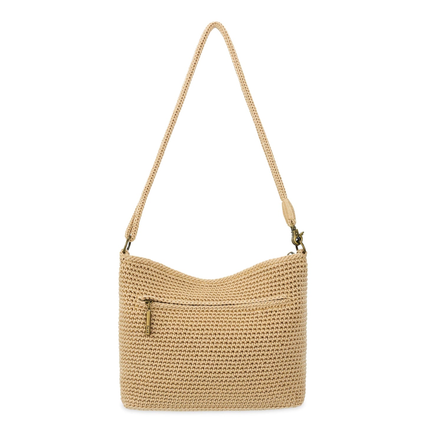The Sak Lumi Convertible Crossbody Purse - Women's Handbag for Everyday & Travel, 3-in-1 Small Crossbody in Crochet & Leather