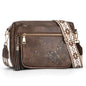 KITEVIUN Crossbody Bags for Women Trendy Leather Crossbody Purse Shoulder Handbags Butterfly Design