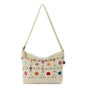 The Sak Lumi Convertible Crossbody Purse - Women's Handbag for Everyday & Travel, 3-in-1 Small Crossbody in Crochet & Leather