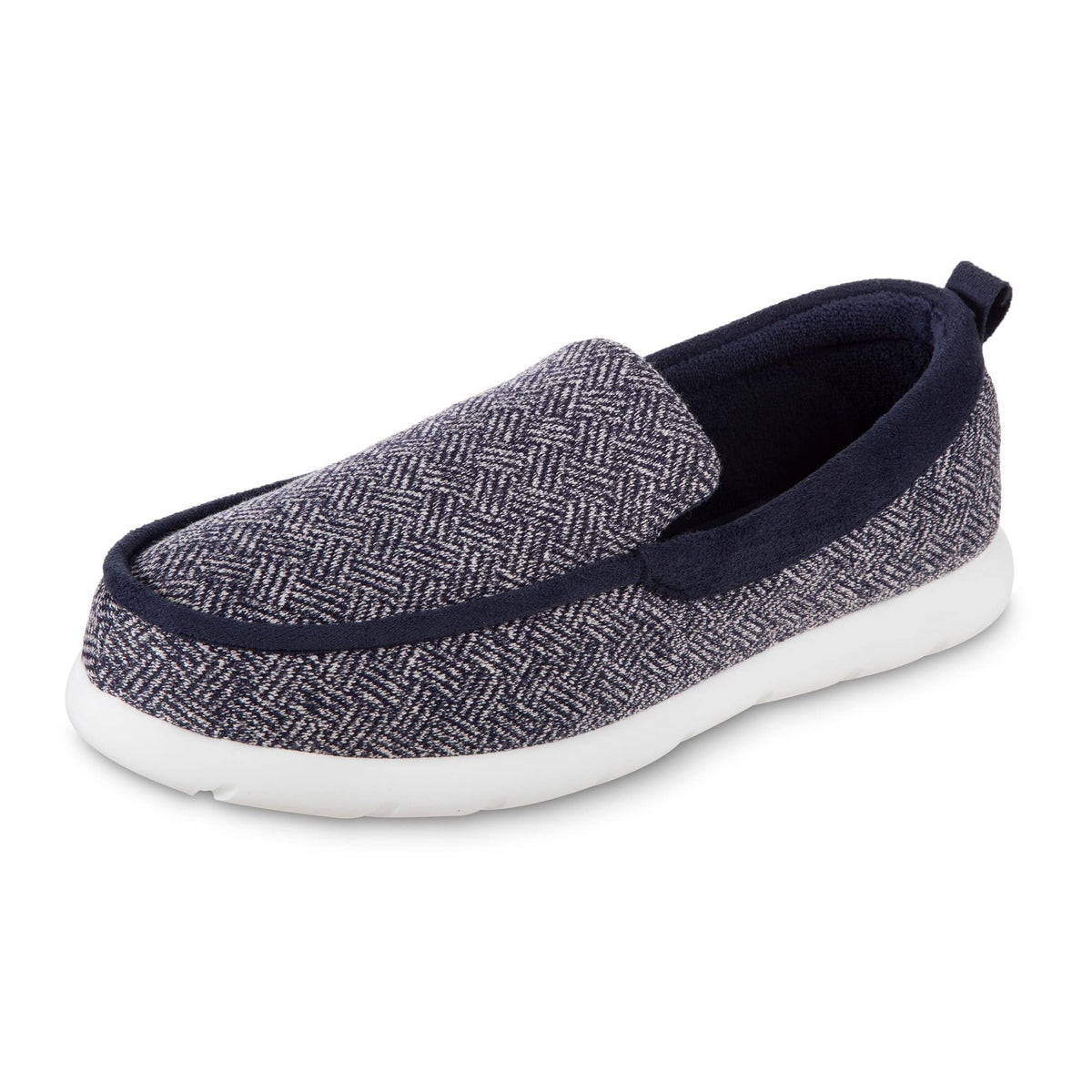 isotoner Zenz Men's Hatch Knit Boater Moccasinisotoner Zenz Men's Hatch Knit Boater Moccasin