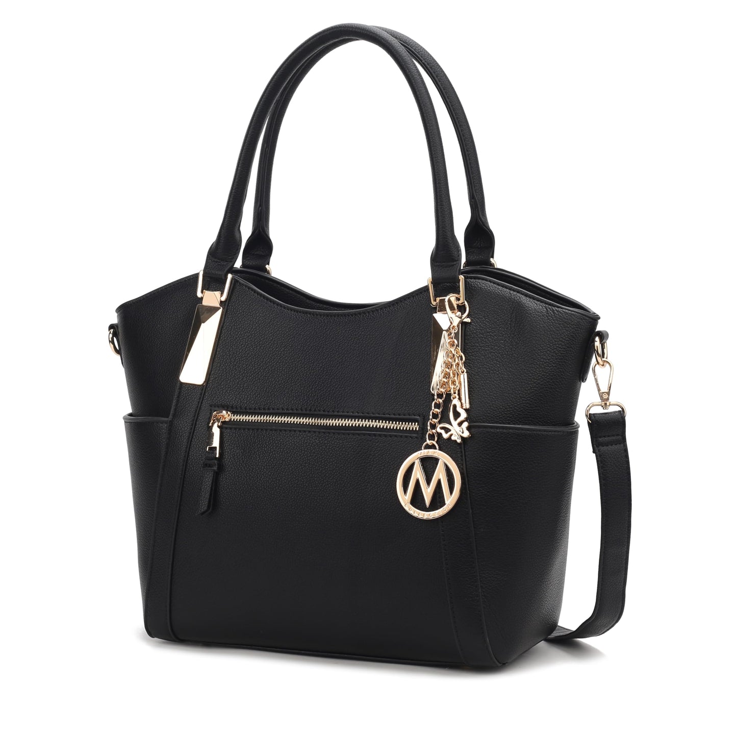 MKF Collection Tote Bag for Women Vegan Leather Shoulder Bag – Top-Handle Purse, Ladies Handbag by Mia K