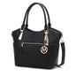MKF Collection Tote Bag for Women Vegan Leather Shoulder Bag – Top-Handle Purse, Ladies Handbag by Mia K