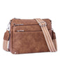 Crossbody Bags for Women Rfid Travel Crossbody Purses Leather Handbags Medium Shoulder bag with Adjustable Strap