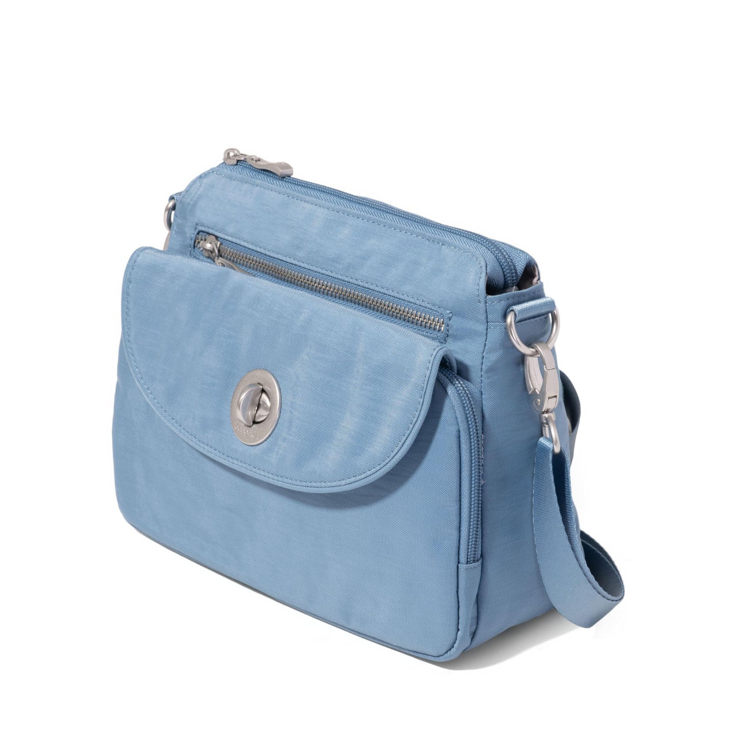 Baggallini Calais Crossbody Bags for Women 10x7 Lightweight Water-Resistant Travel Purse, RFID & Interior Organization