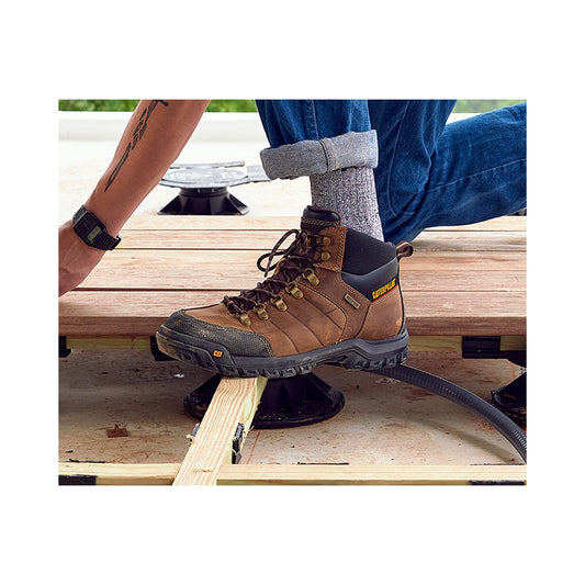 Cat Footwear Men's Threshold Waterproof Soft Toe, Real Brown, 10.5 WideCat Footwear Men's Threshold Waterproof Soft Toe, Real Brown, 10.5 Wide