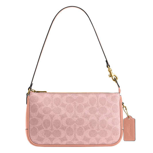 Coach Women's Natural Grain Leather Plaza Bag