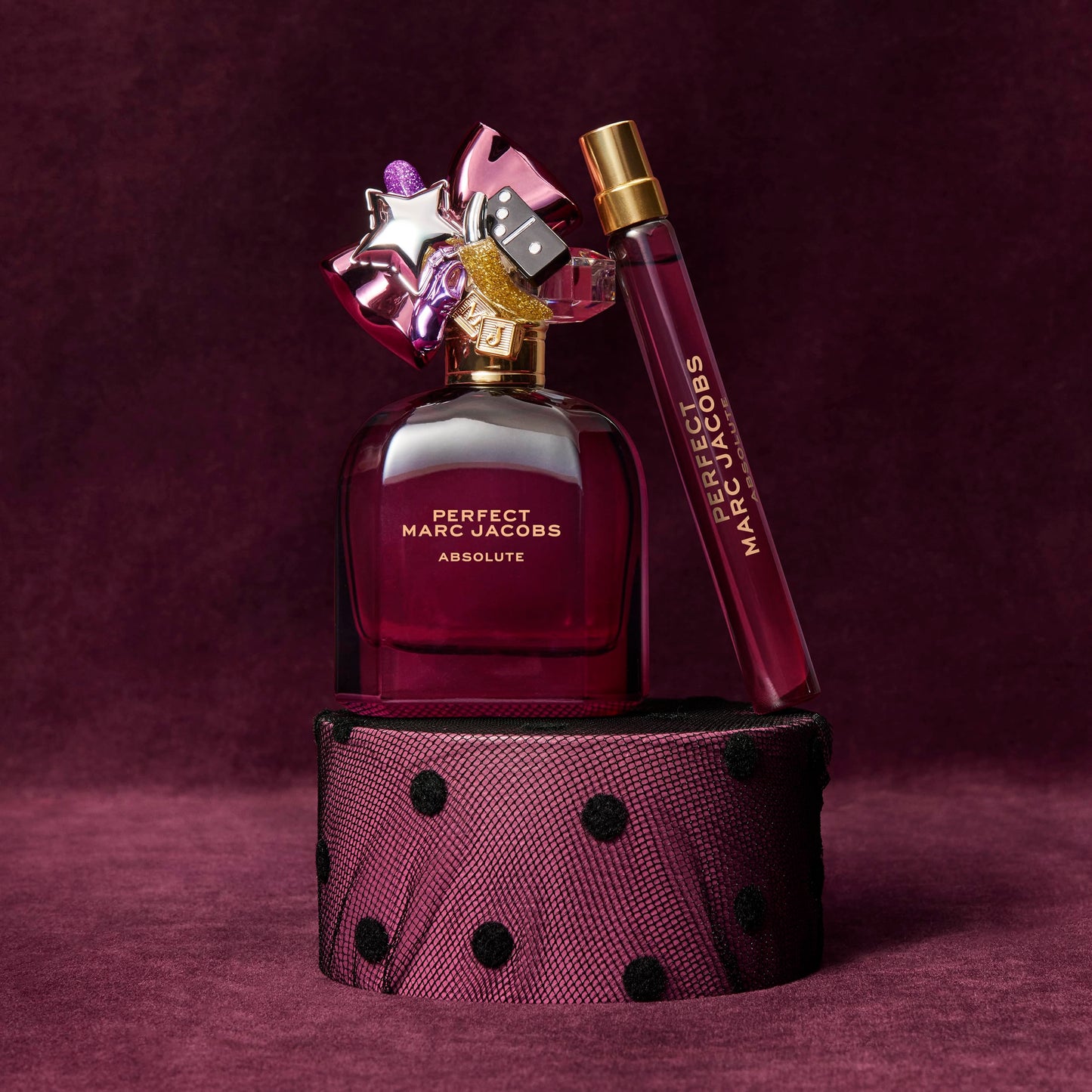Marc Jacobs Perfect Absolute Eau de Parfum – Ambery Women's Perfume – With Notes Caramelized Fig Accord, Jasmine Absolu & Rich Amber Accord