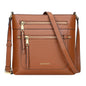 Over Earth Crossbody Bags for Women Leather Purses for Ladies with Multiple Pockets