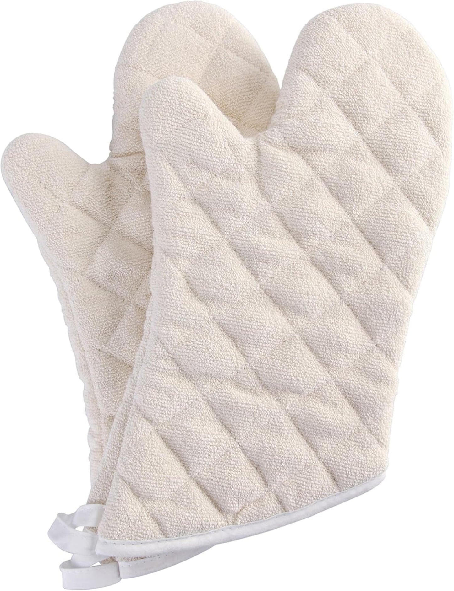ARCLIBER Quilted Oven Mitts 1 Pair Heat Resistant Classic Kitchen