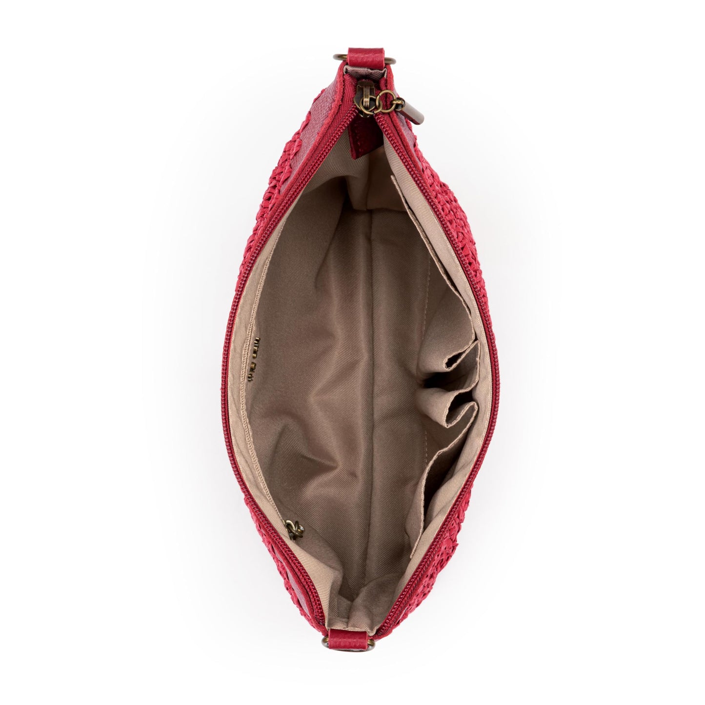 The Sak Lumi Convertible Crossbody Purse - Women's Handbag for Everyday & Travel, 3-in-1 Small Crossbody in Crochet & Leather