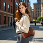 Genuine Leather Purses for Women Vintage Crossbody Bags for Women Hand Bags Women's Shoulder Handbags | Genuine Leather