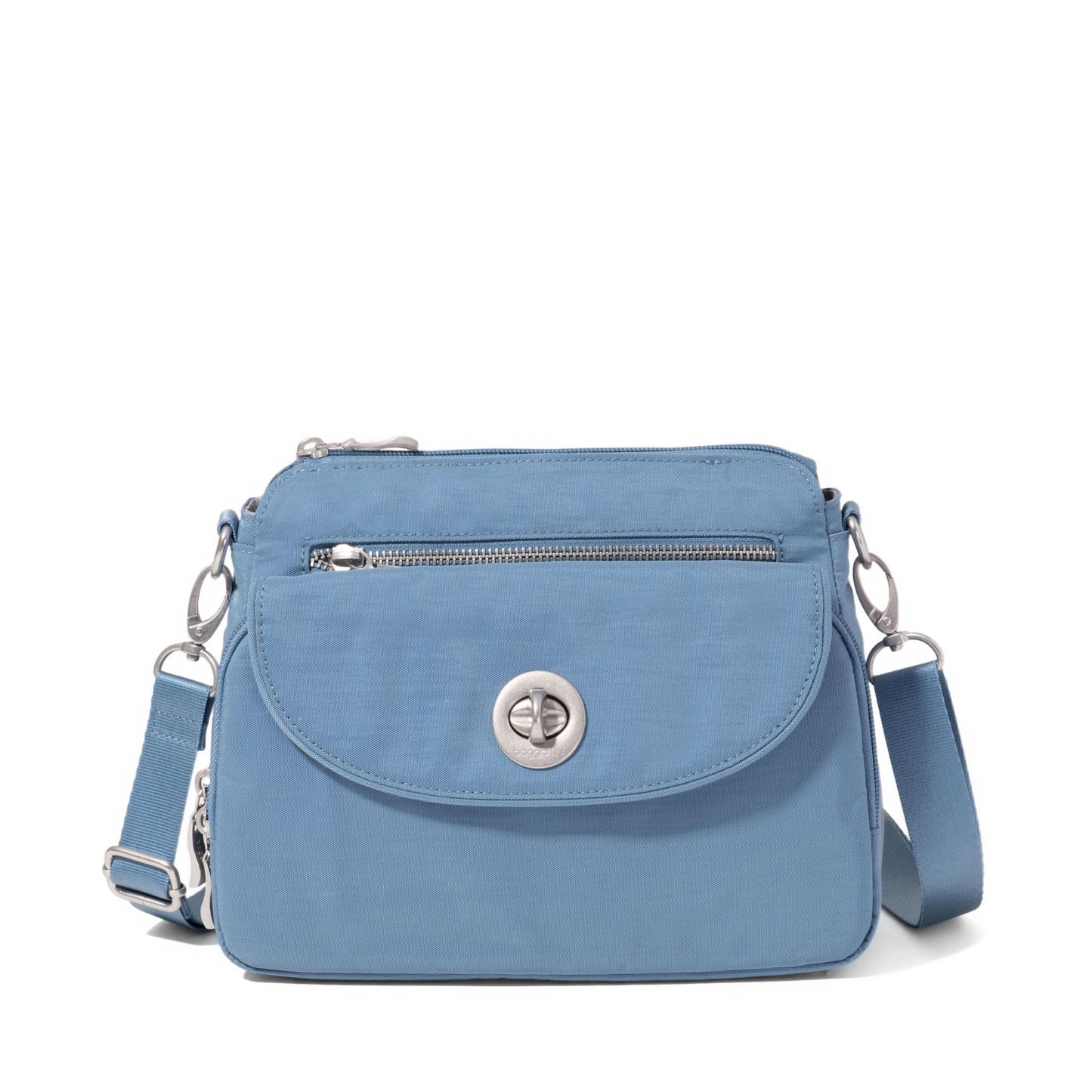 Baggallini Calais Crossbody Bags for Women 10x7 Lightweight Water-Resistant Travel Purse, RFID & Interior Organization
