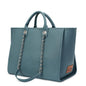Lee Large Shoulder Tote Bag for Women Vegan Leather Top-Handle Bag