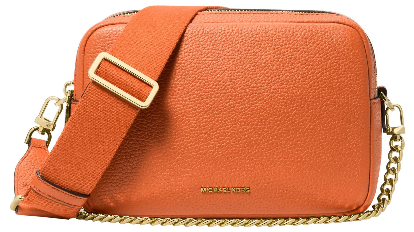 Michael Kors Bryant Medium Double Zip Chain Camera Crossbody Bag