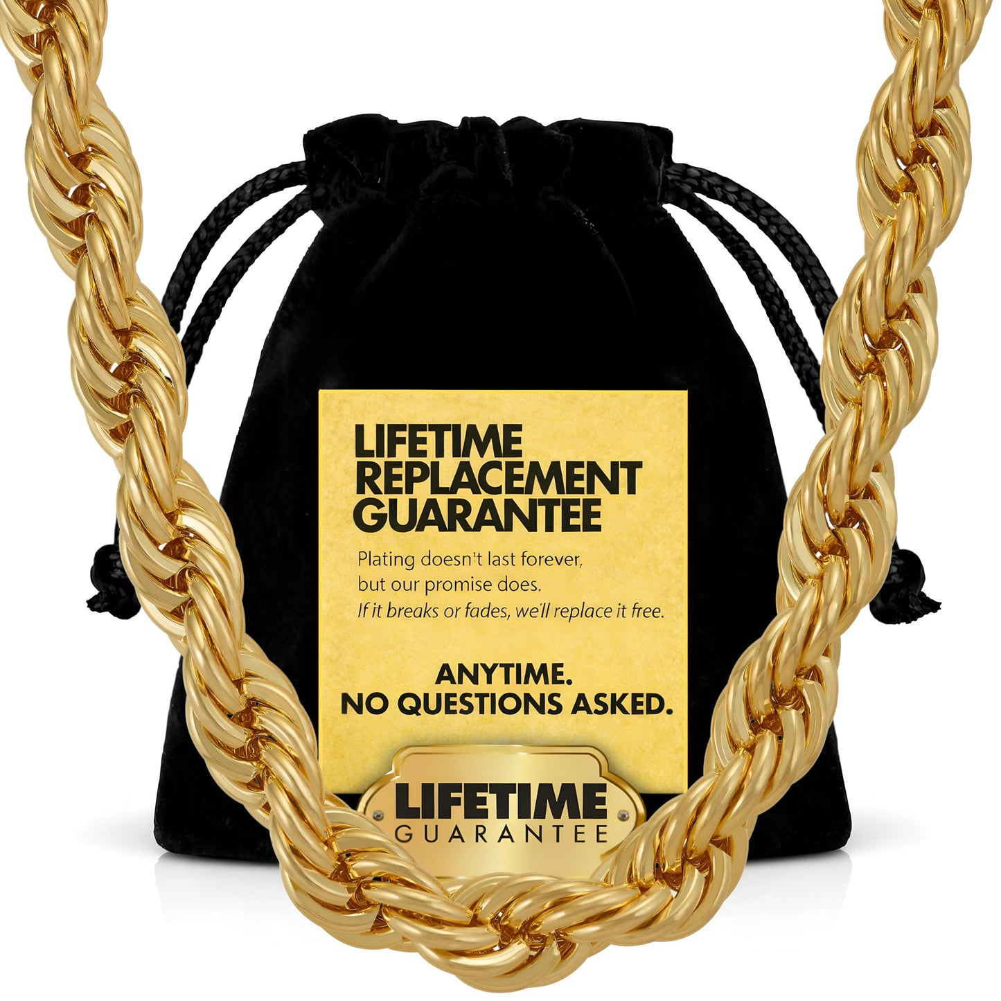 Premium Gold-Plated Stainless Steel Jewelry – Tarnish-Resistant & Waterproof From UNCLE LOL