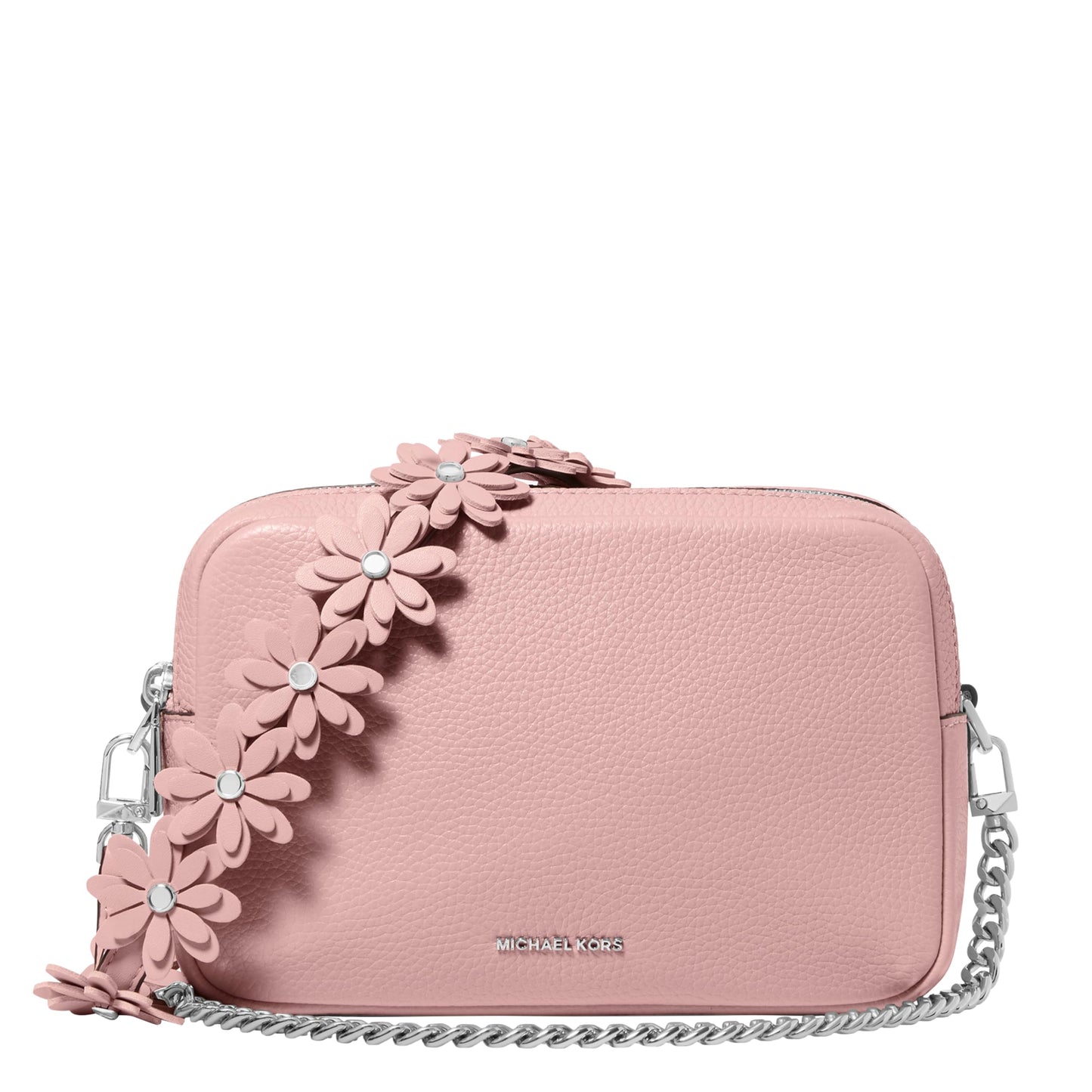 Michael Kors Bryant Medium Double Zip Chain Camera Crossbody Bag