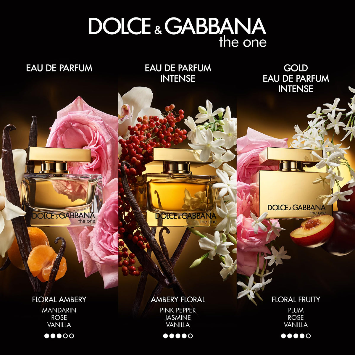 Dolce&Gabbana The One, Eau De Parfum Spray, For Women 2.5 oz