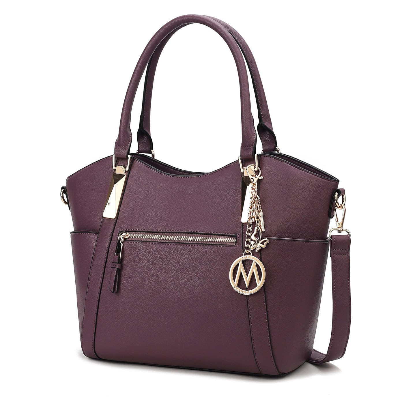 MKF Collection Tote Bag for Women Vegan Leather Shoulder Bag – Top-Handle Purse, Ladies Handbag by Mia K