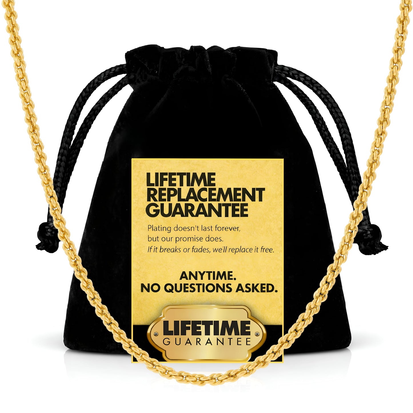 Premium Gold-Plated Stainless Steel Jewelry – Tarnish-Resistant & Waterproof From UNCLE LOL