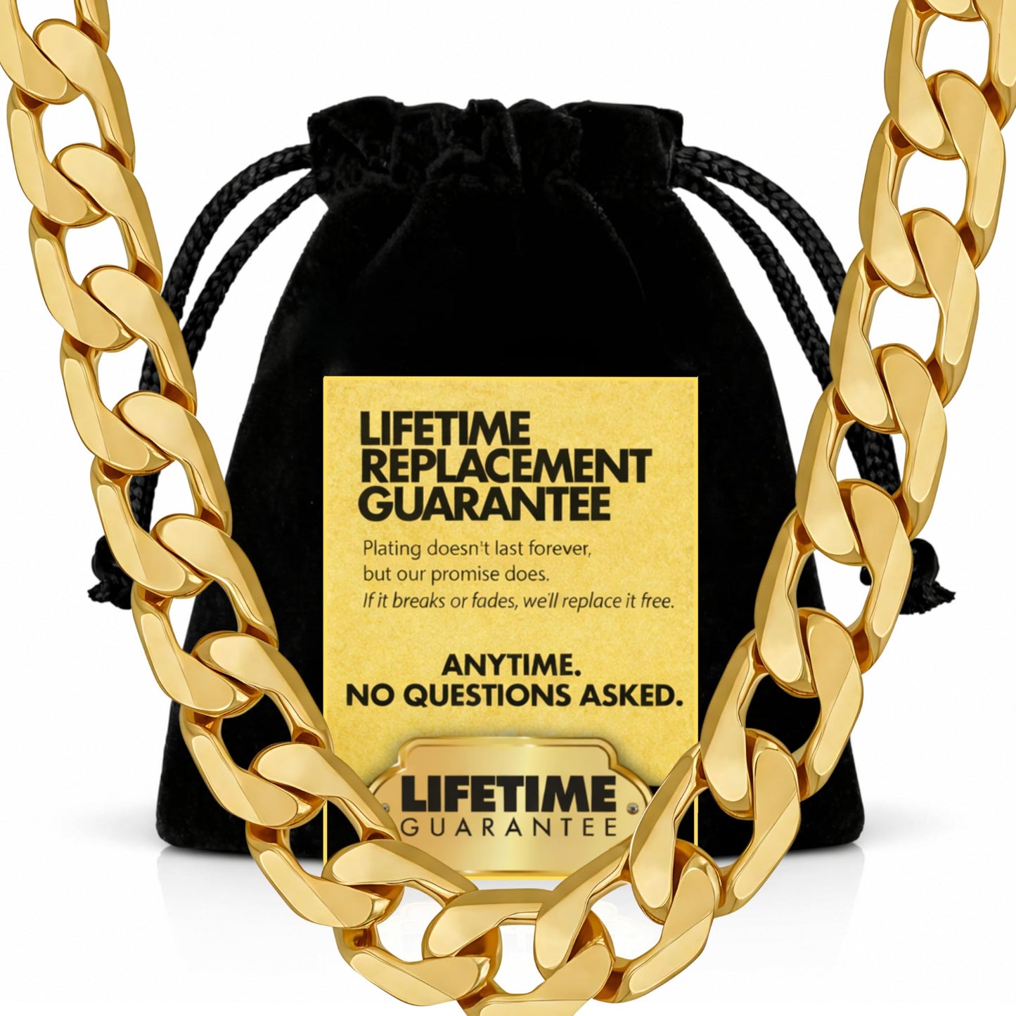 Premium Gold-Plated Stainless Steel Jewelry – Tarnish-Resistant & Waterproof From UNCLE LOL