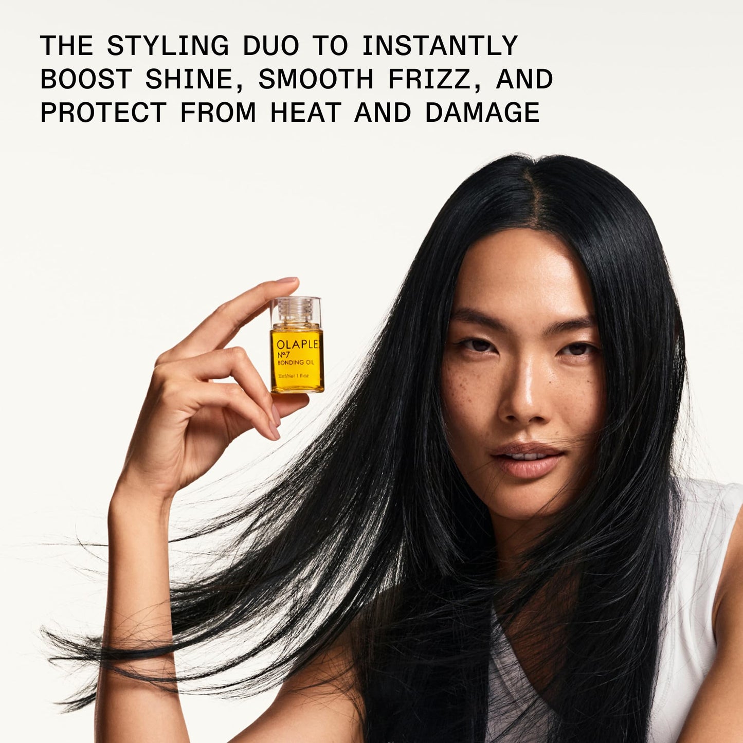 Olaplex N°.7 Bonding Oil: High Shine | Heat Protectant, Visibly Smooths & Softens Hair, Added Color Vibrancy, Up to 72 Hour Frizz Control | For Coily, Curly, Straight, and Wavy