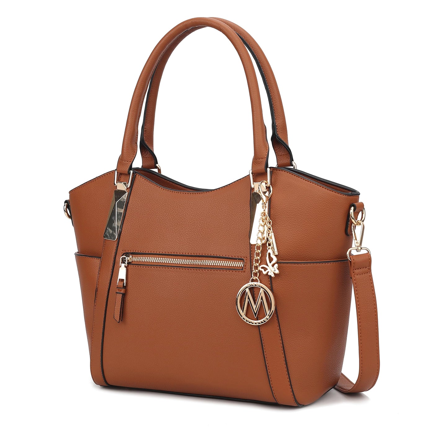 MKF Collection Tote Bag for Women Vegan Leather Shoulder Bag – Top-Handle Purse, Ladies Handbag by Mia K
