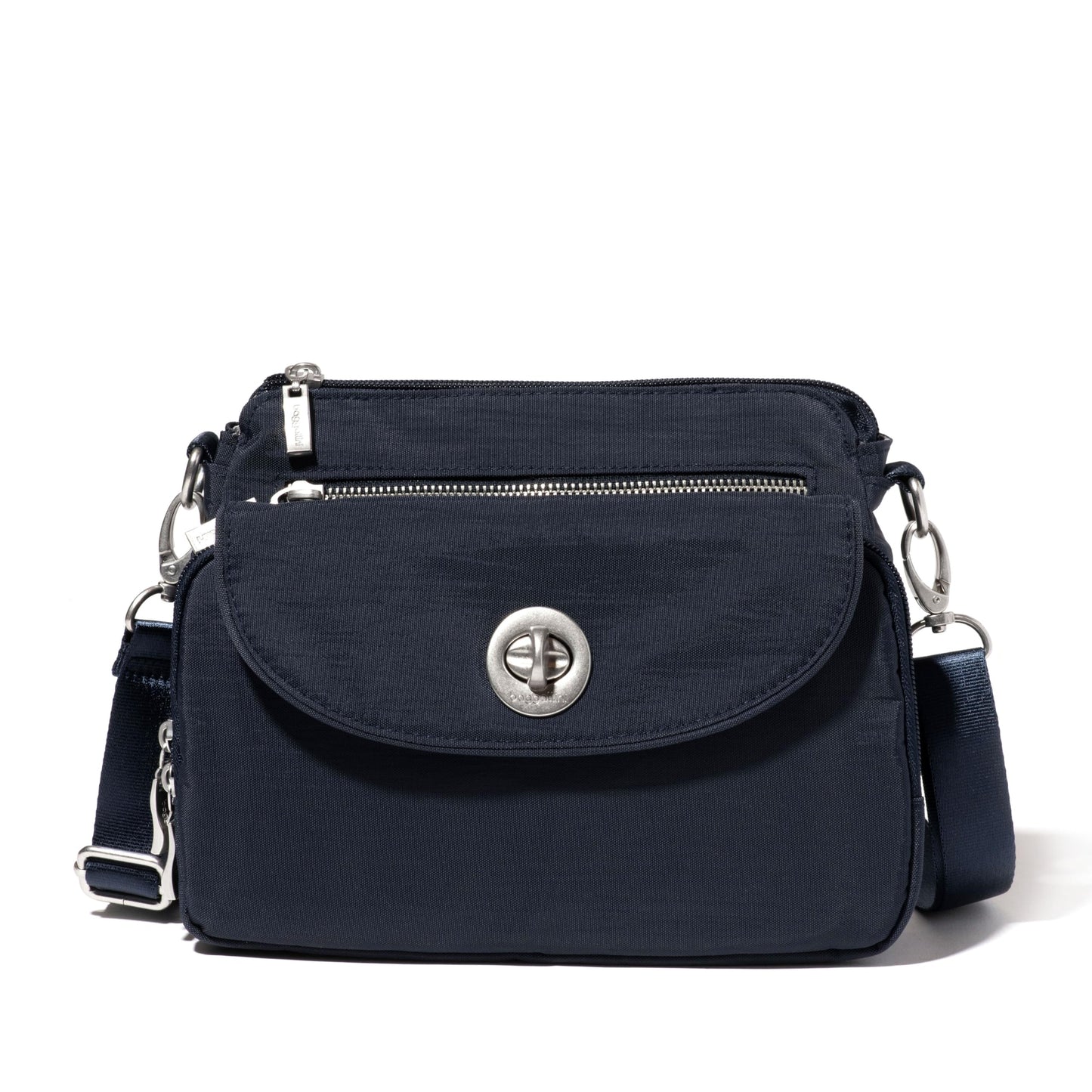 Baggallini Calais Crossbody Bags for Women 10x7 Lightweight Water-Resistant Travel Purse, RFID & Interior Organization