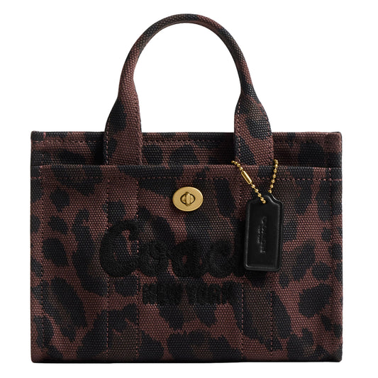 Embroidered Cherry Denim Cargo Tote 20Embroidered Cherry Denim Cargo Tote 20