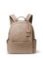 Michael Kors Sable Medium Backpack, Gold-Tone Hardware/Pebble Leather/Crimson