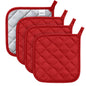 Joyhalo 6 Pack Heat Resistant Pot Holders - Terry Cloth Sets for Cooking & Baking