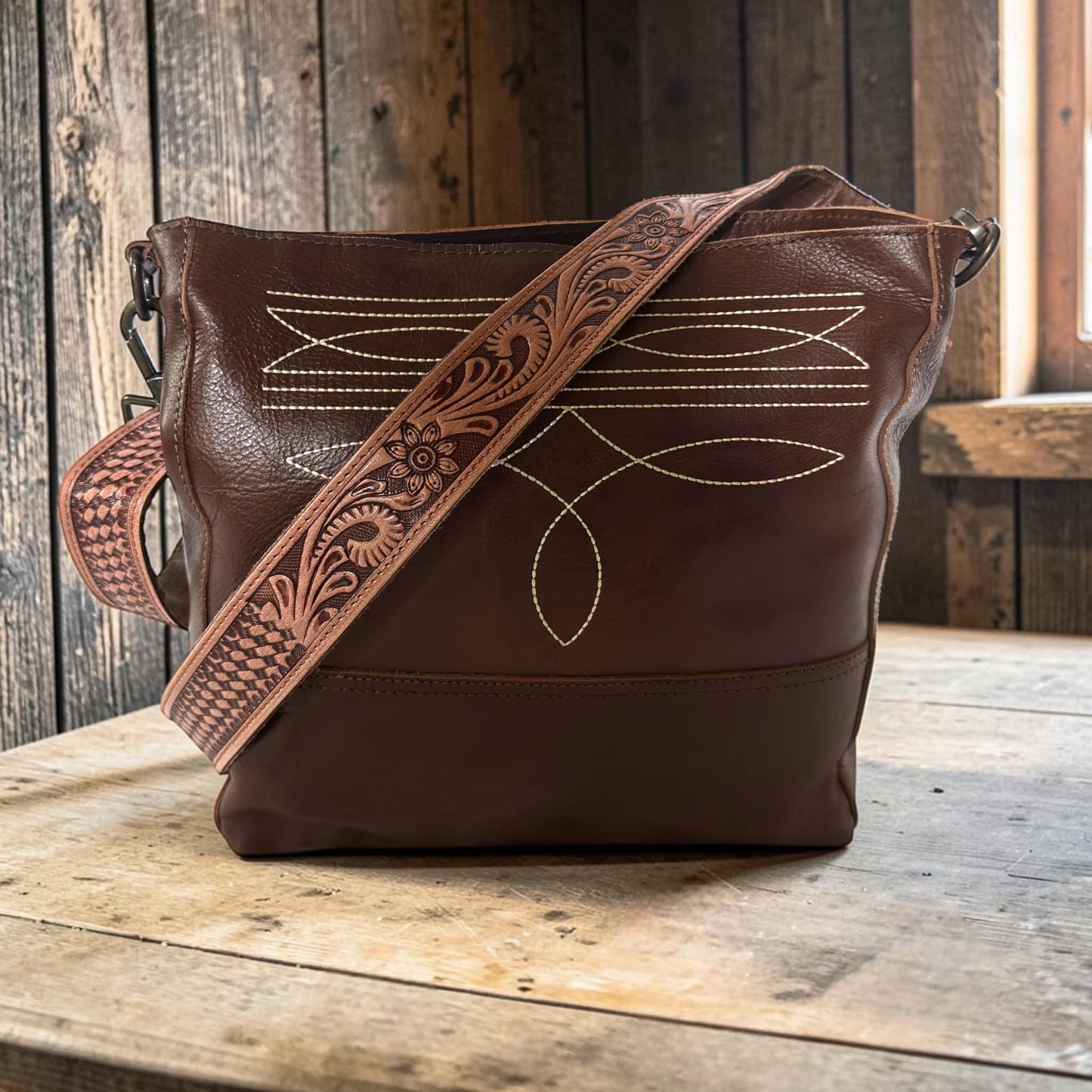 Ranch Junkie Rancho Bucket Purse