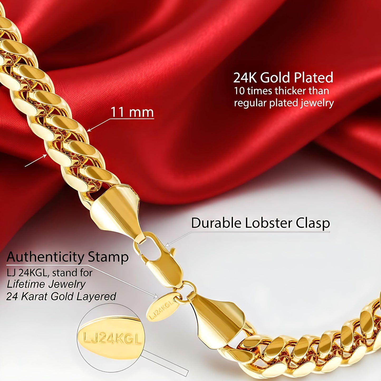 Premium Gold-Plated Stainless Steel Jewelry – Tarnish-Resistant & Waterproof From UNCLE LOL
