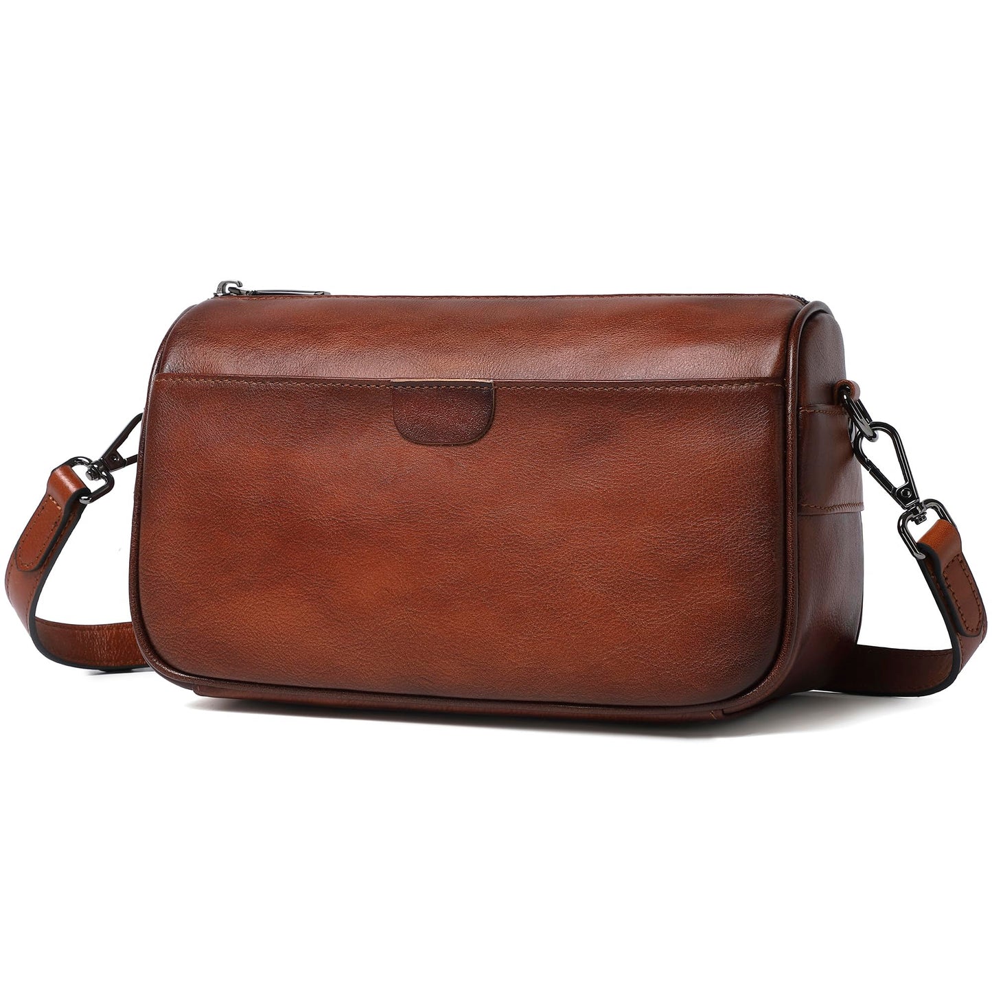 Genuine Leather Crossbody Purses Bag,Travel Casual Handbag,Small Shoulder Cross body Purse Trendy Gifts for Women