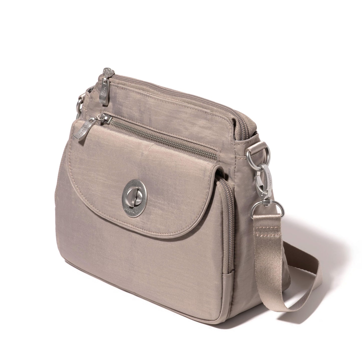Baggallini Calais Crossbody Bags for Women 10x7 Lightweight Water-Resistant Travel Purse, RFID & Interior Organization